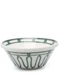 Themis Z Kyma hand-painted bowl - White