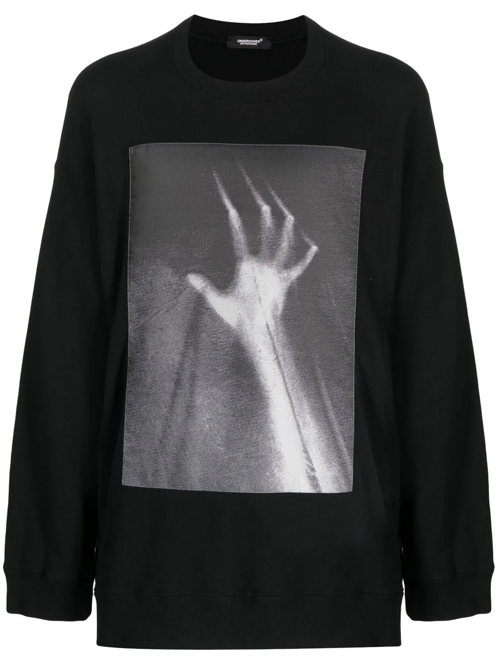 Undercover graphic-print long-sleeved T-shirt - Black