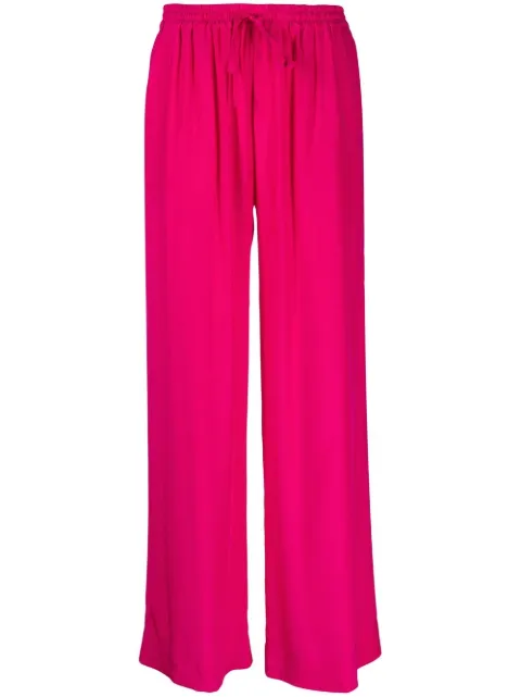 P.A.R.O.S.H. straight-leg silk trousers
