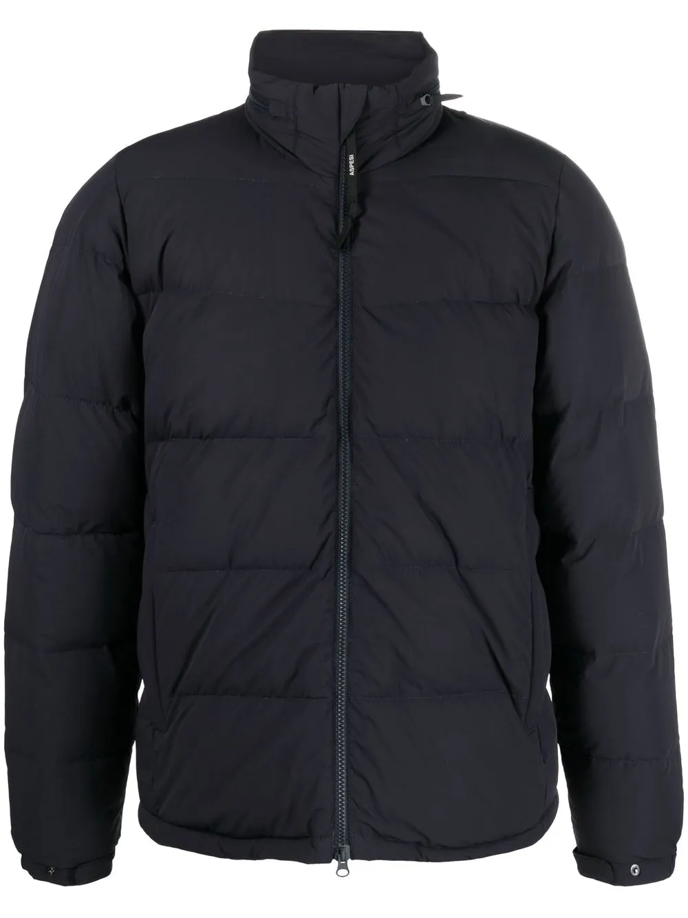 

ASPESI funnel neck feather-down jacket - Blue