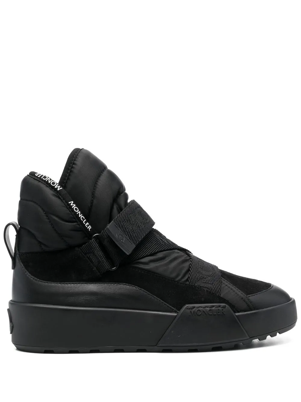 

Moncler botas con logo - Negro