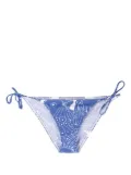 ERES Gerardo bird-print bikini bottoms - Blue