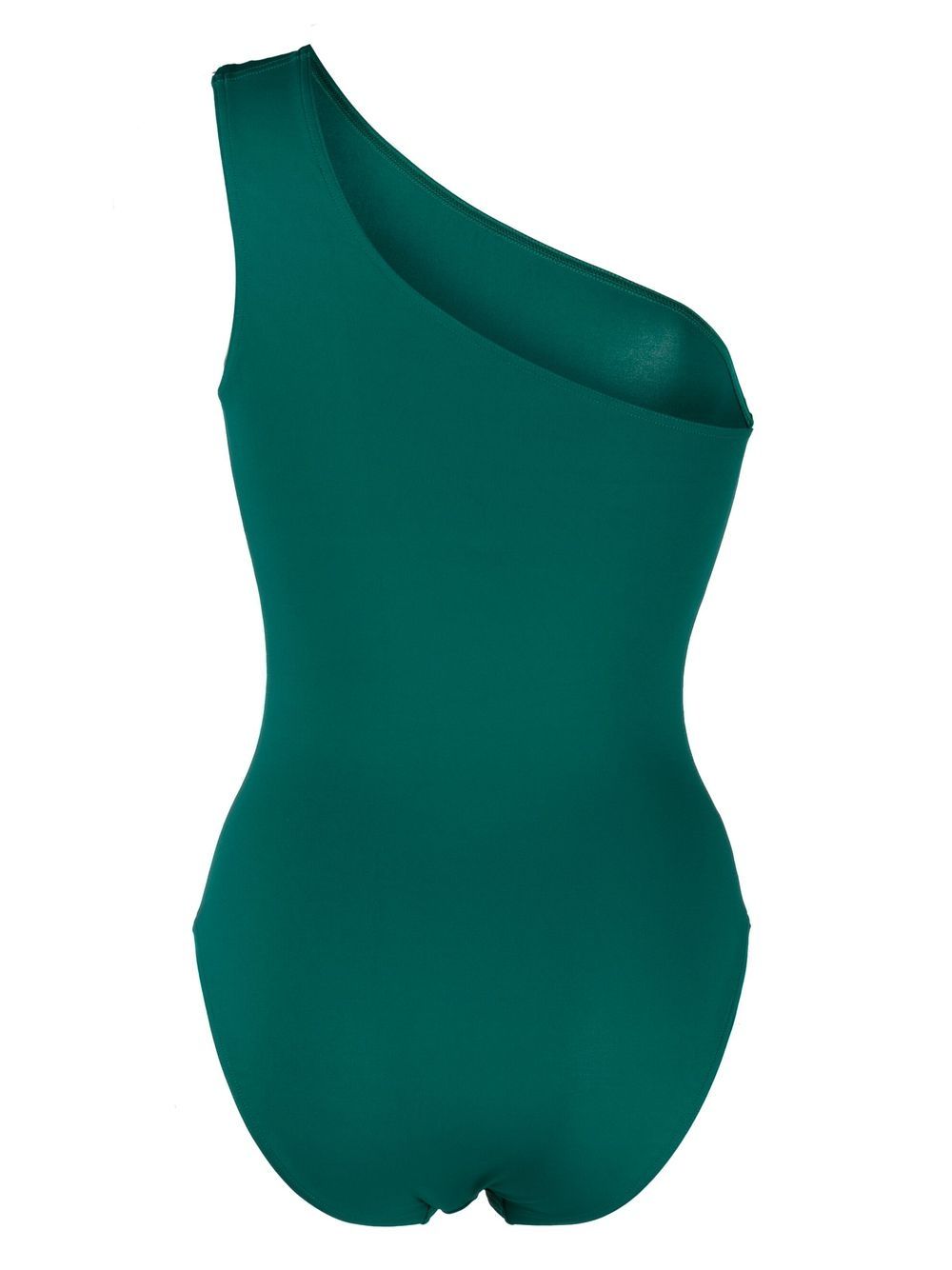 Shop Eres Effigie One-shoulder Swimsuit In Green