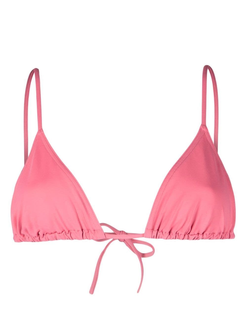 Eres Mouna Triangle Bikini Top In Pink