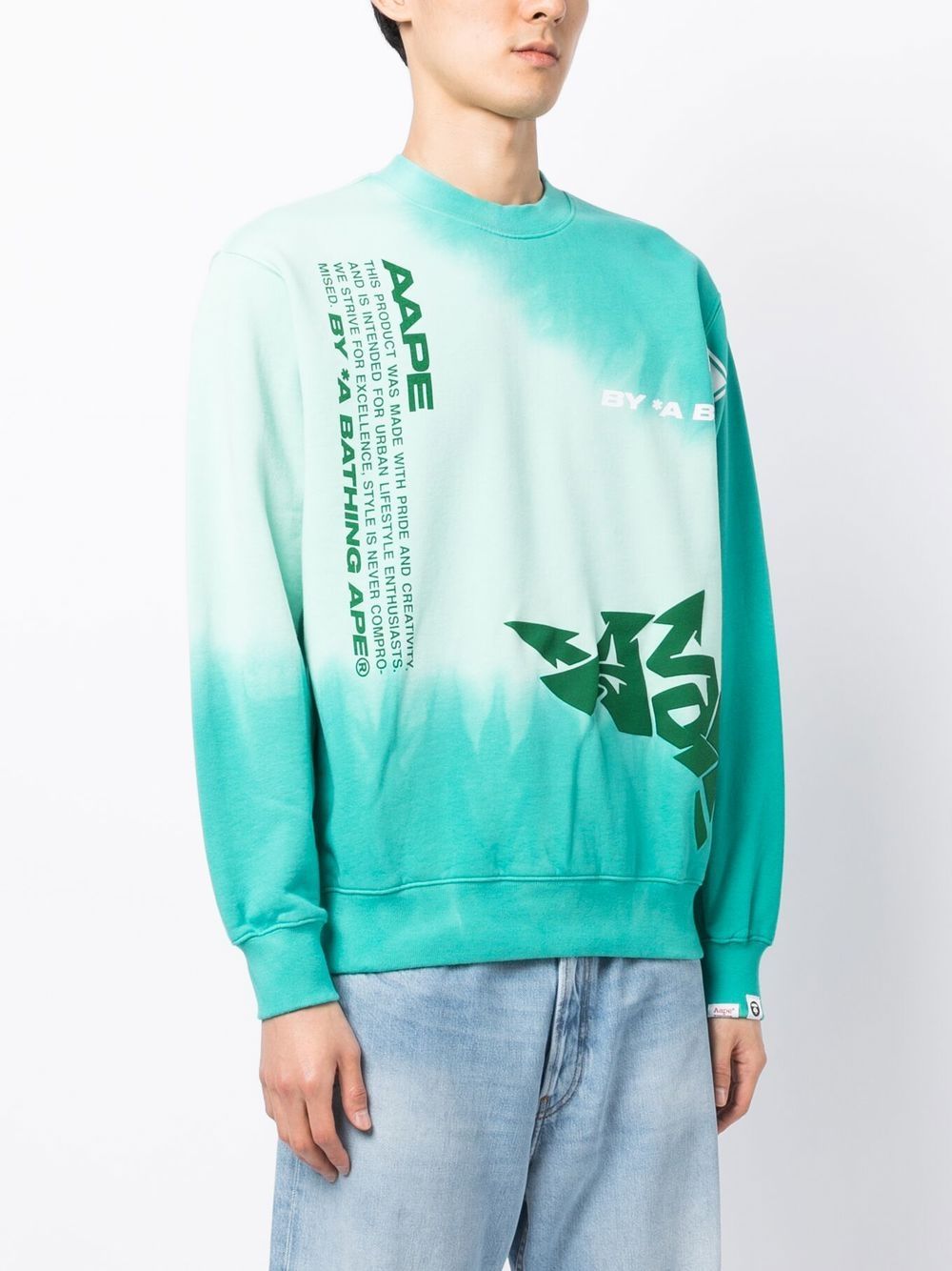 AAPE BY *A BATHING APE logo-print sweatshirt Men