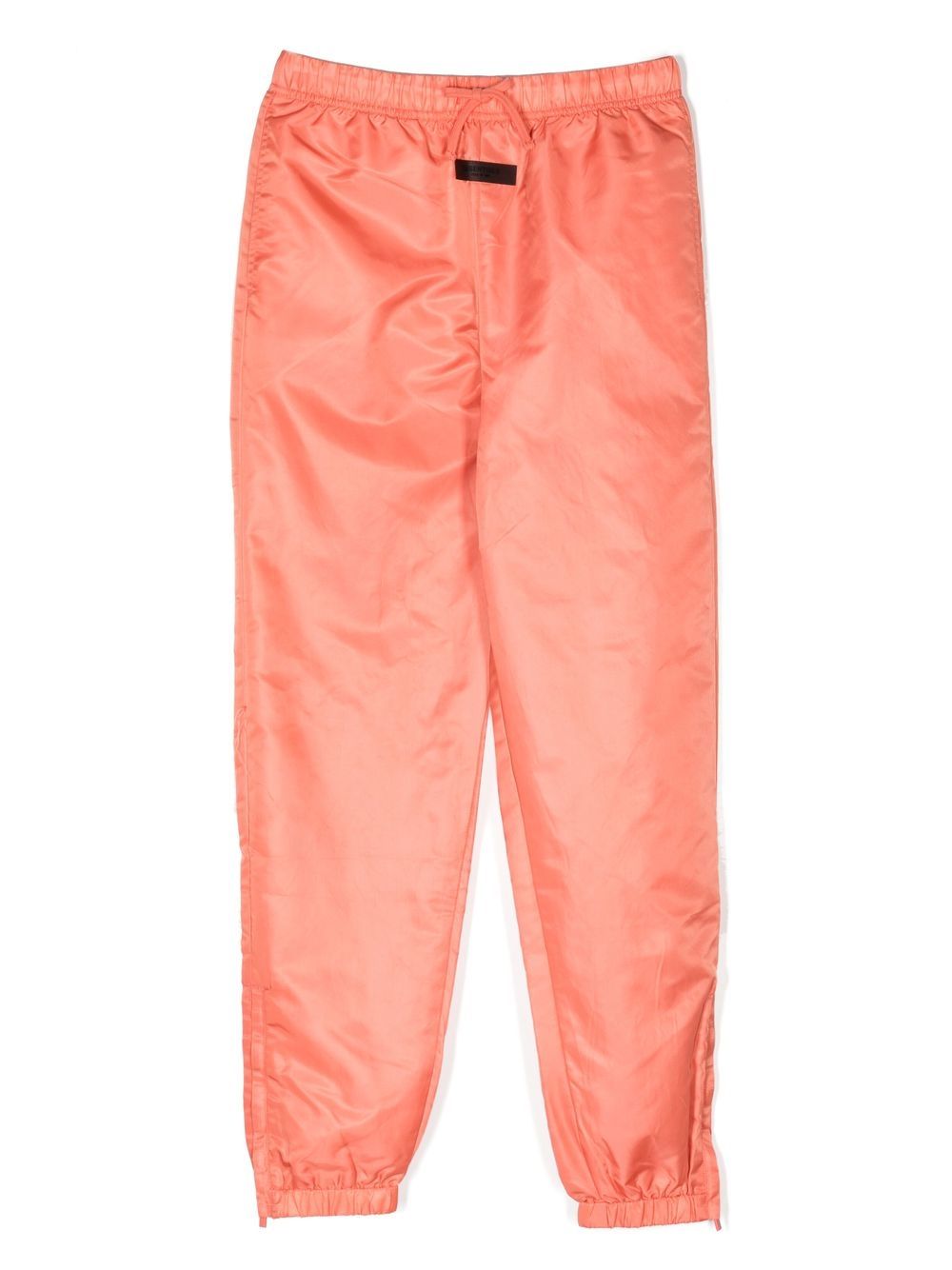 FEAR OF GOD ESSENTIALS logo-patch elasticated drawstring trousers - Pink