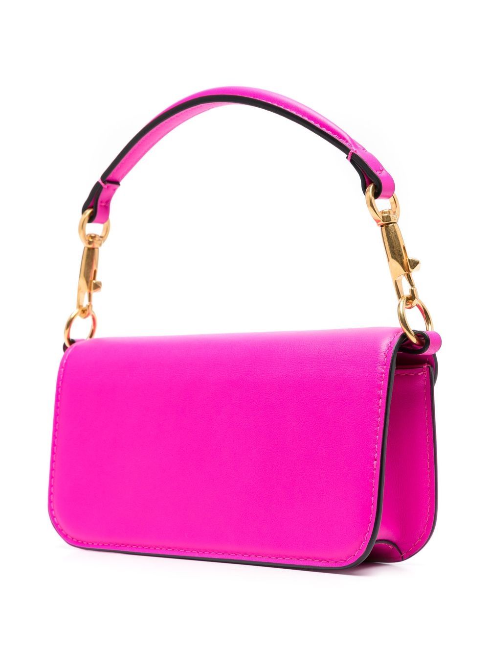 Shop Valentino Locò Vlogo Crossbody Bag In Pink