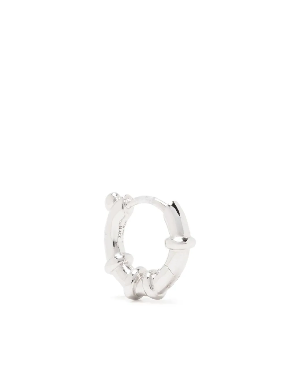 

Maria Black chunky hoop earring - Silver