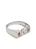 Maria Black Dad letter ring - Silver