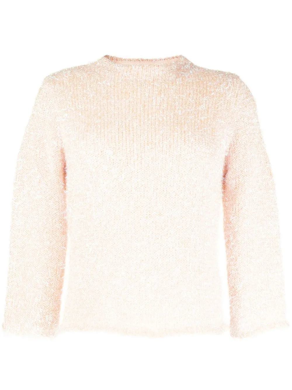 

Tory Burch Tinsel mock-neck jumper - Orange