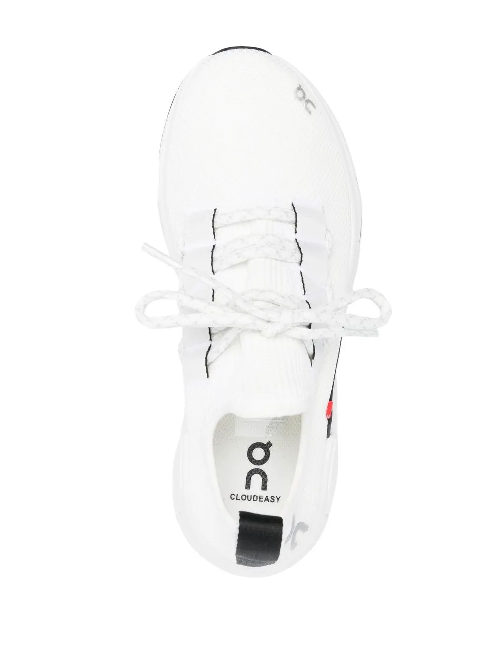 on-running-mesh-low-top-sneakers-in-white-modesens
