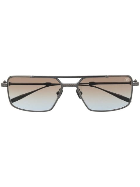 Valentino Eyewear Valentino Garavani Rockstud Pilotenbrille