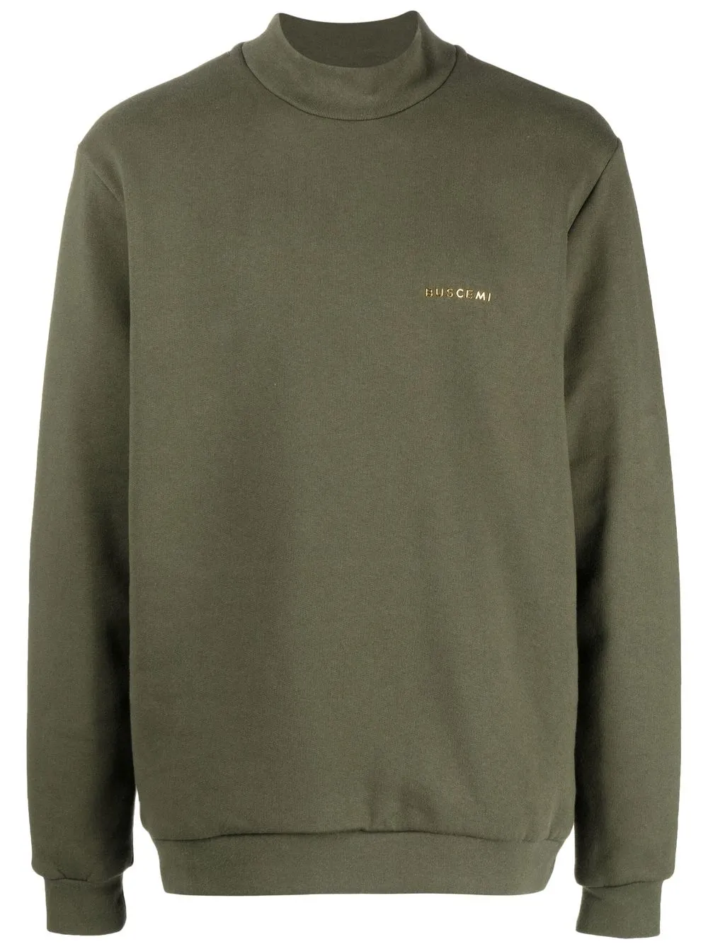 

Buscemi Metal-Logo Turtleneck sweatshirt - Green