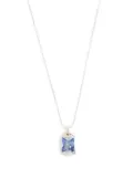 Bleue Burnham The Rose blue sapphire pendant - Silver