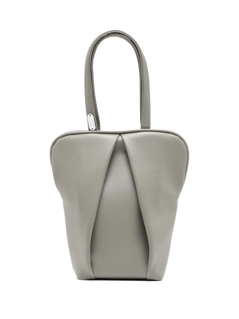 

0711 tote Seashell pequeña - Gris