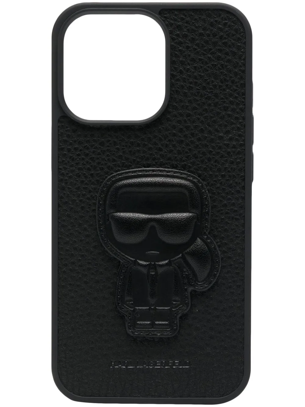 

Karl Lagerfeld funda para iPhone 13 Pro con detalle del logo - Negro