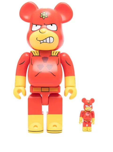 MEDICOM TOY set de figuras Radioactive Man BE@RBRICK 100% y 400%