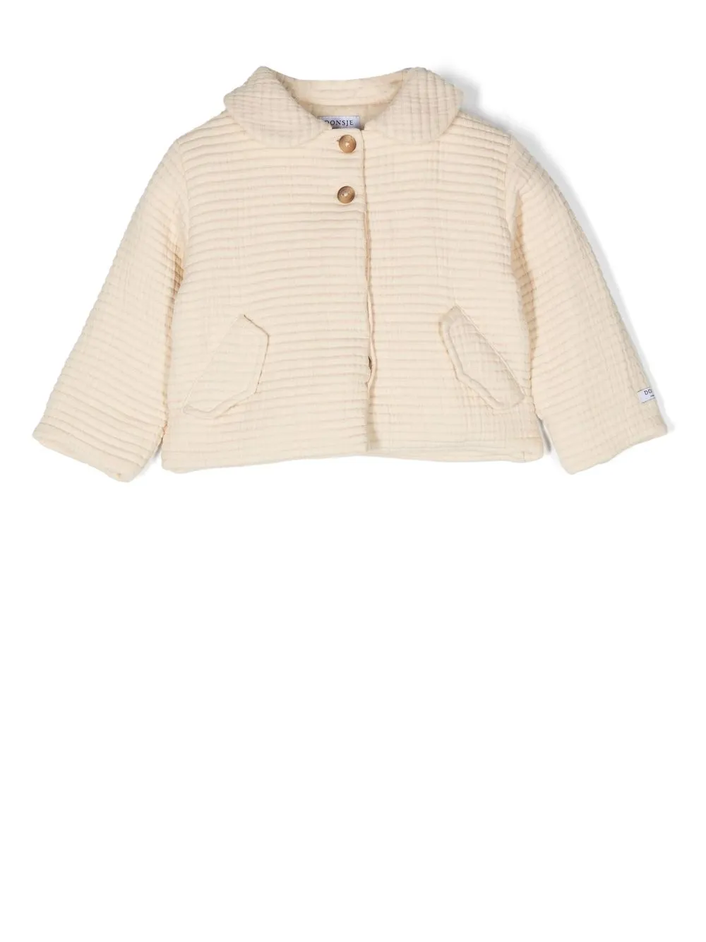 

Donsje quilted buttoned jacket - Neutrals