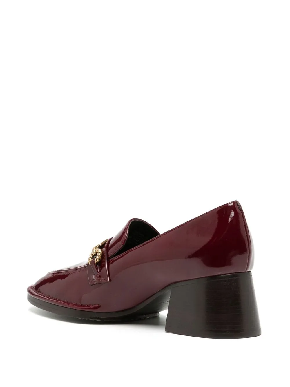 tory burch mid heel loafer