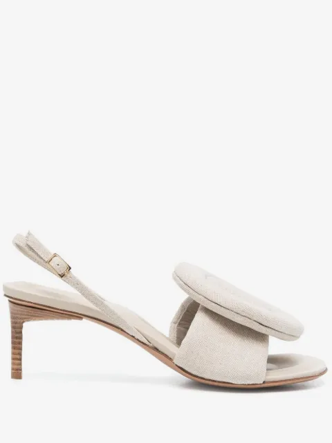 Jacquemus sandalias Cuscinu