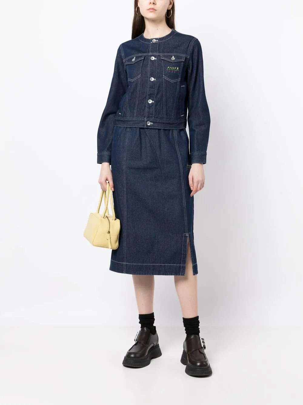 SPORT b. by agnès b. Denim jack - Blauw