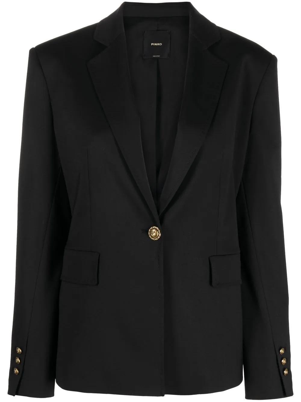 

PINKO blazer con botones - Negro