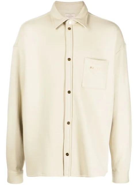 Buscemi sobrecamisa con letras del logo 