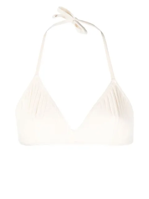 ERES ribbed triangle bikini top