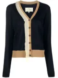 Maison Margiela Work-In-Progress wool-blend cardigan - Blue