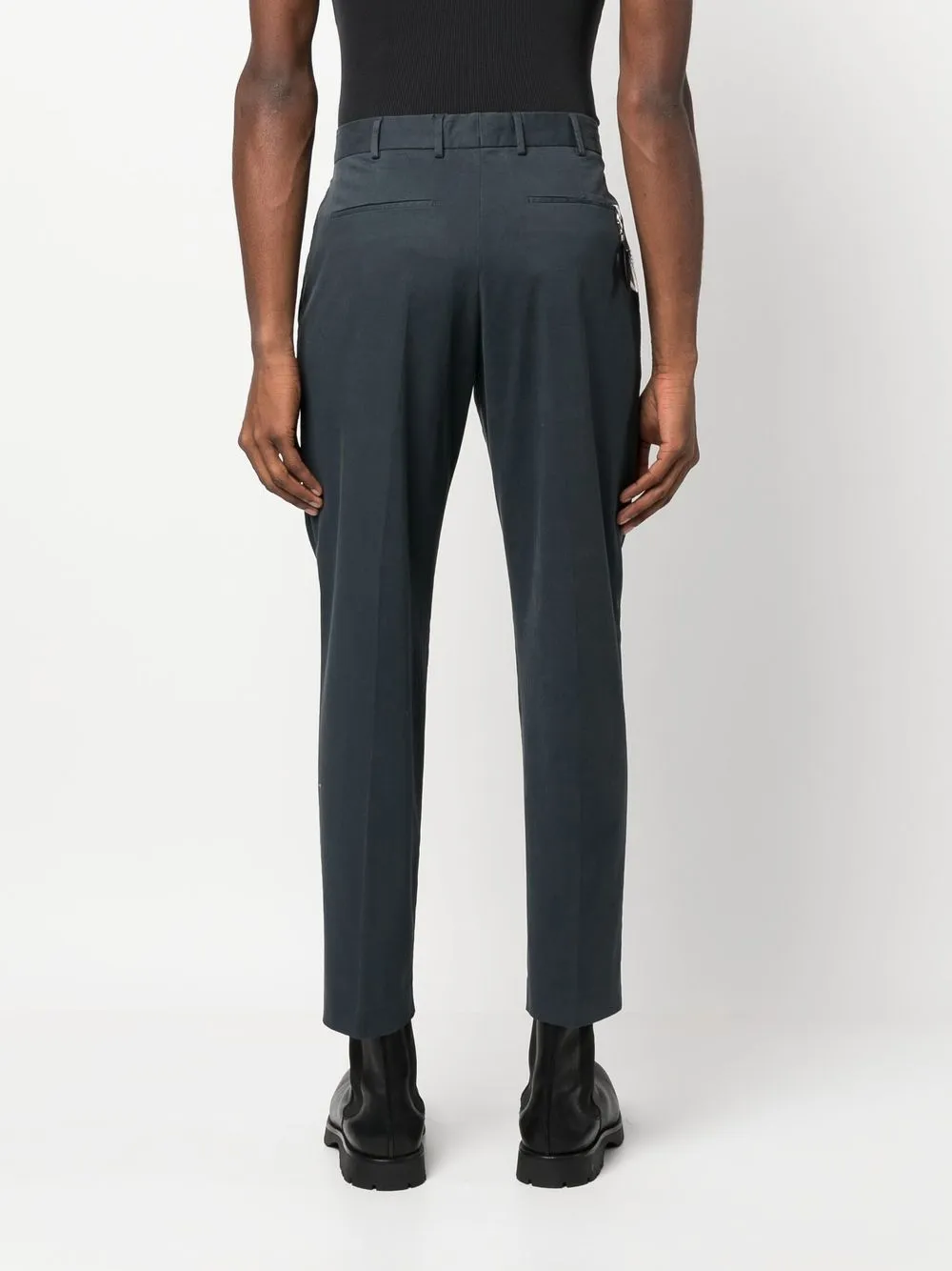 Feather-Detail Chino Trousers