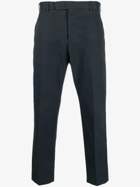 PT Torino feather-detail chino trousers