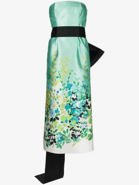 Bambah oversize bow detail gown