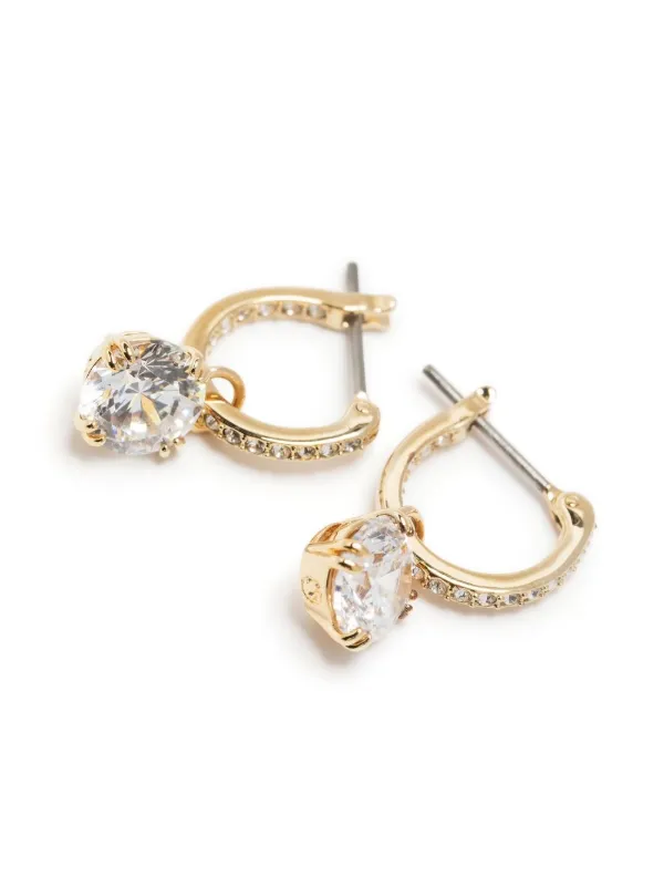Swarovski Constella ドロップピアス | ゴールドトーン