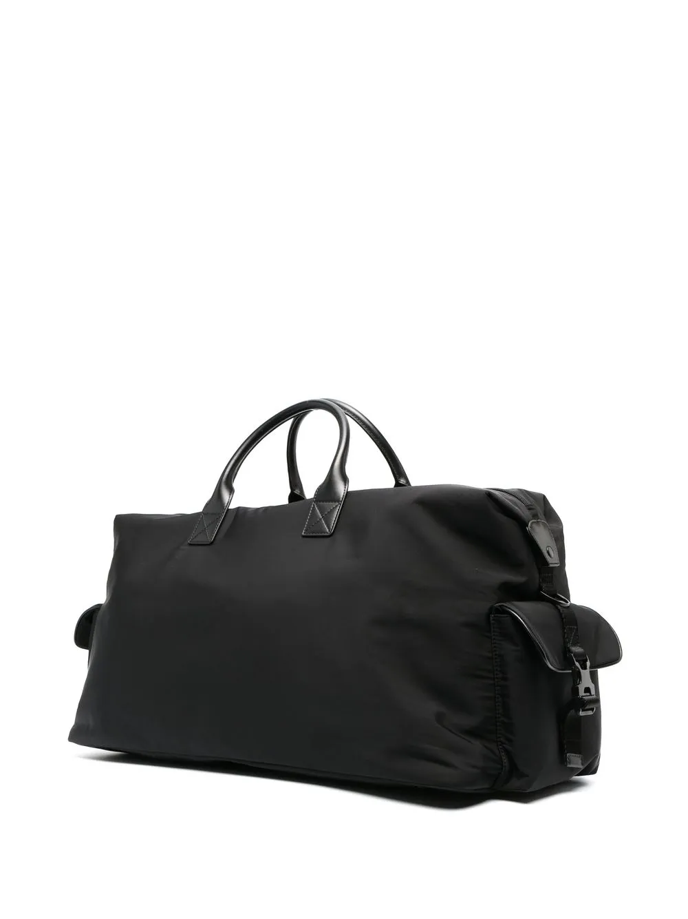 Emporio Armani Raised logo Recycled Weekend Bag Farfetch emporio-armani-raised-logo-recycled-weekend-bag-farfetch
