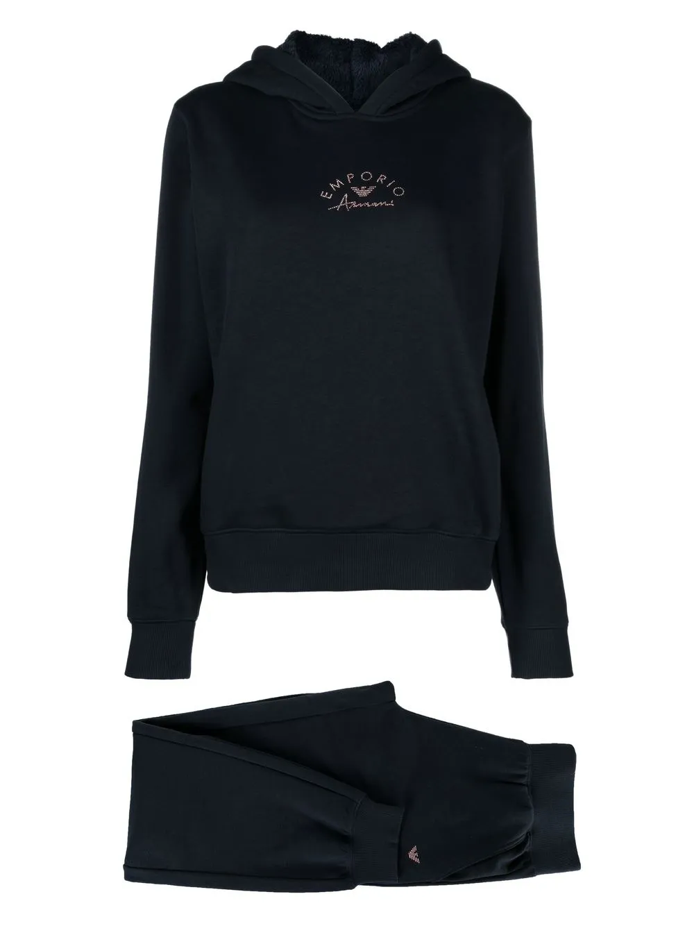 

Emporio Armani logo-detail tracksuit set - Blue