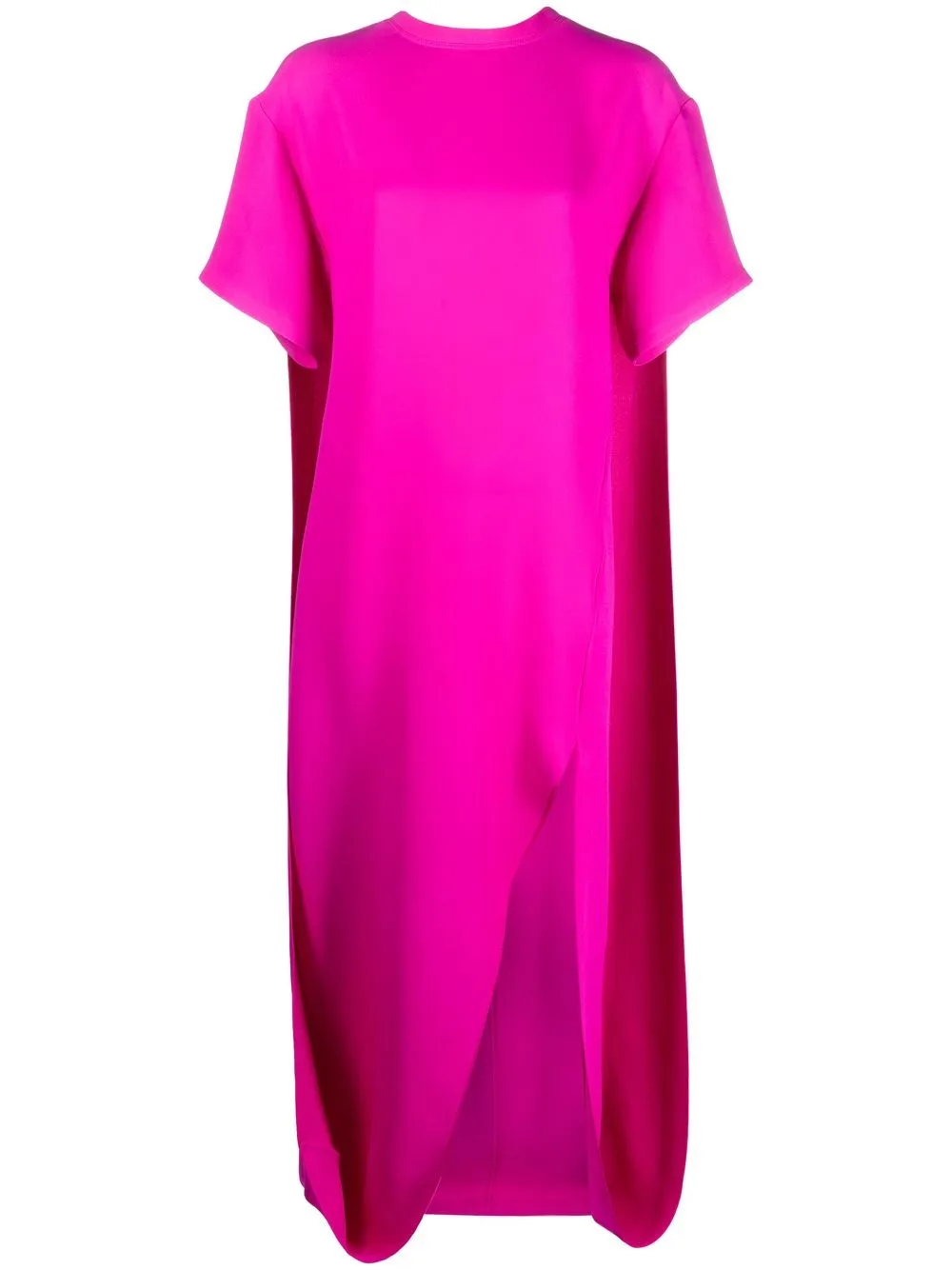 

Valentino Crepe Couture cape dress - Pink