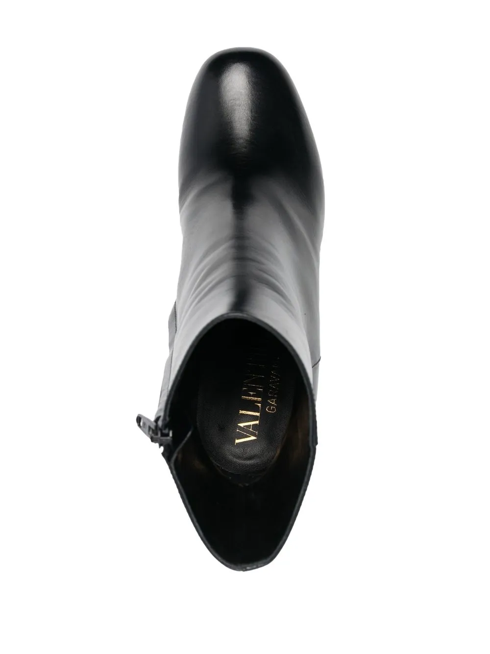 Valentino Vlogo 90mm Ankle Boots In Black