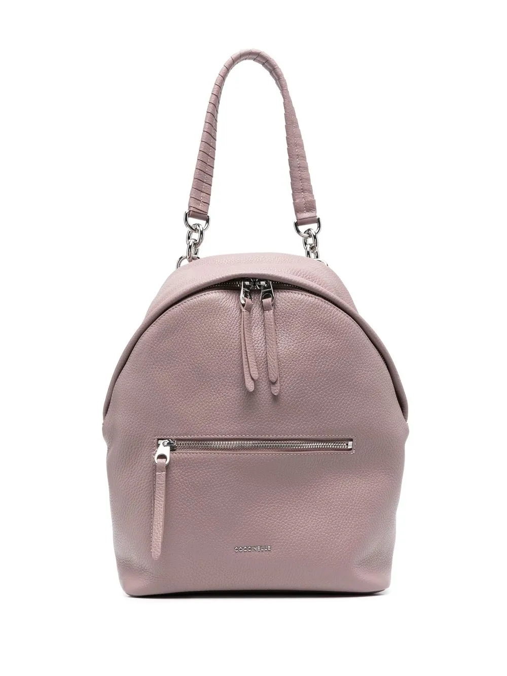 

Coccinelle grained-leather backpack - Purple