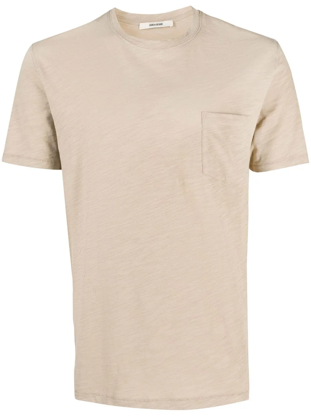 

Zadig&Voltaire round neck short-sleeve T-shirt - Neutrals