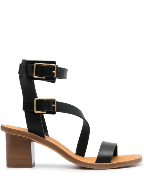 Zadig&Voltaire Cecilia Caprese 70mm leather sandals