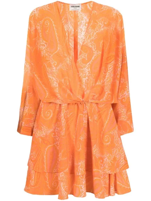Zadig&Voltaire Hailey paisley-print dress