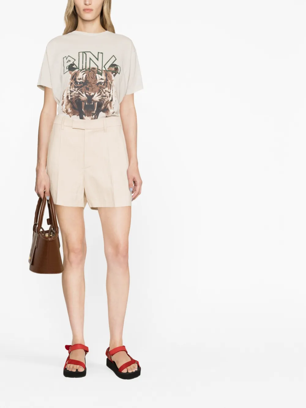 Zadig&Voltaire High waist shorts - Beige