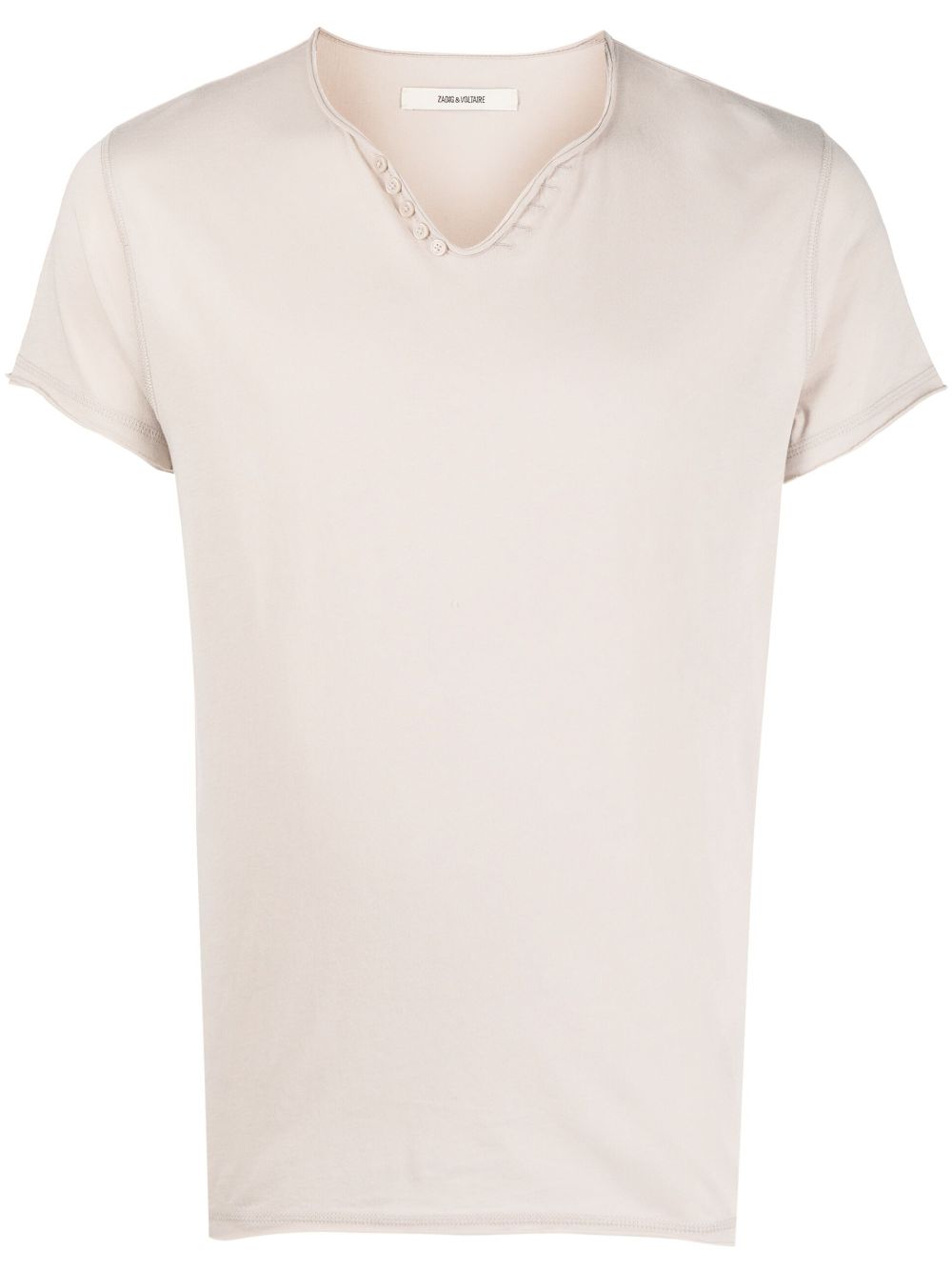 Zadig&Voltaire v-neck cotton T-shirt