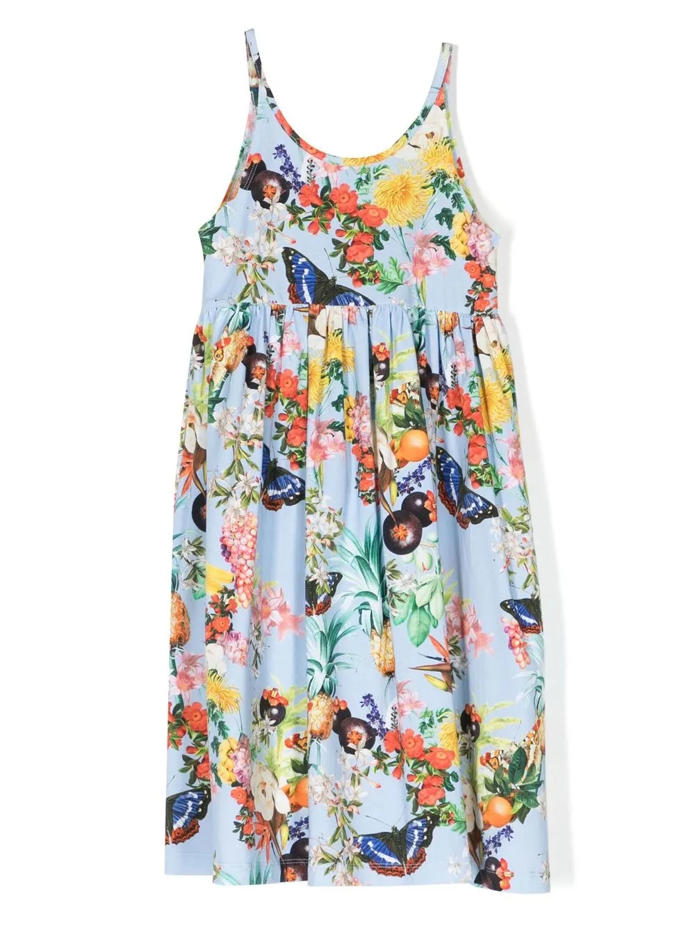 

Molo Chrissie floral-print dress - Blue