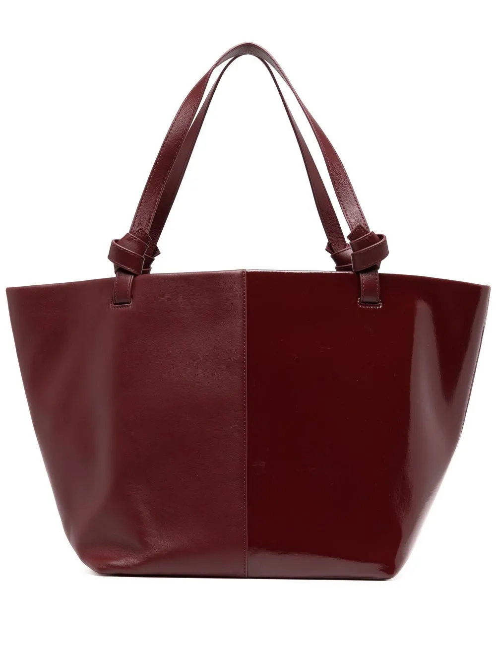 

STAUD Ida leather tote bag - Red