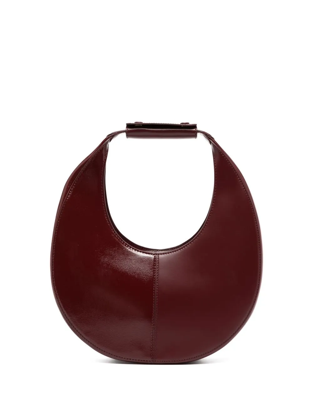 

STAUD Moon leather shoulder bag - Red