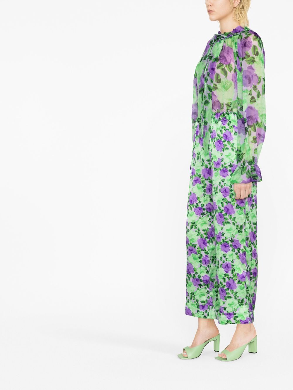 Affordable ETRO floral-print trousers Women