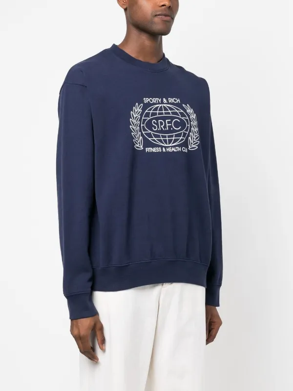 Sporty & Rich SRFC スウェットシャツ | ブルー | FARFETCH JP