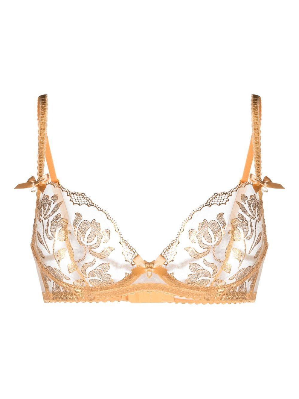 Image 1 of Agent Provocateur Sparkle plunge underwired bra