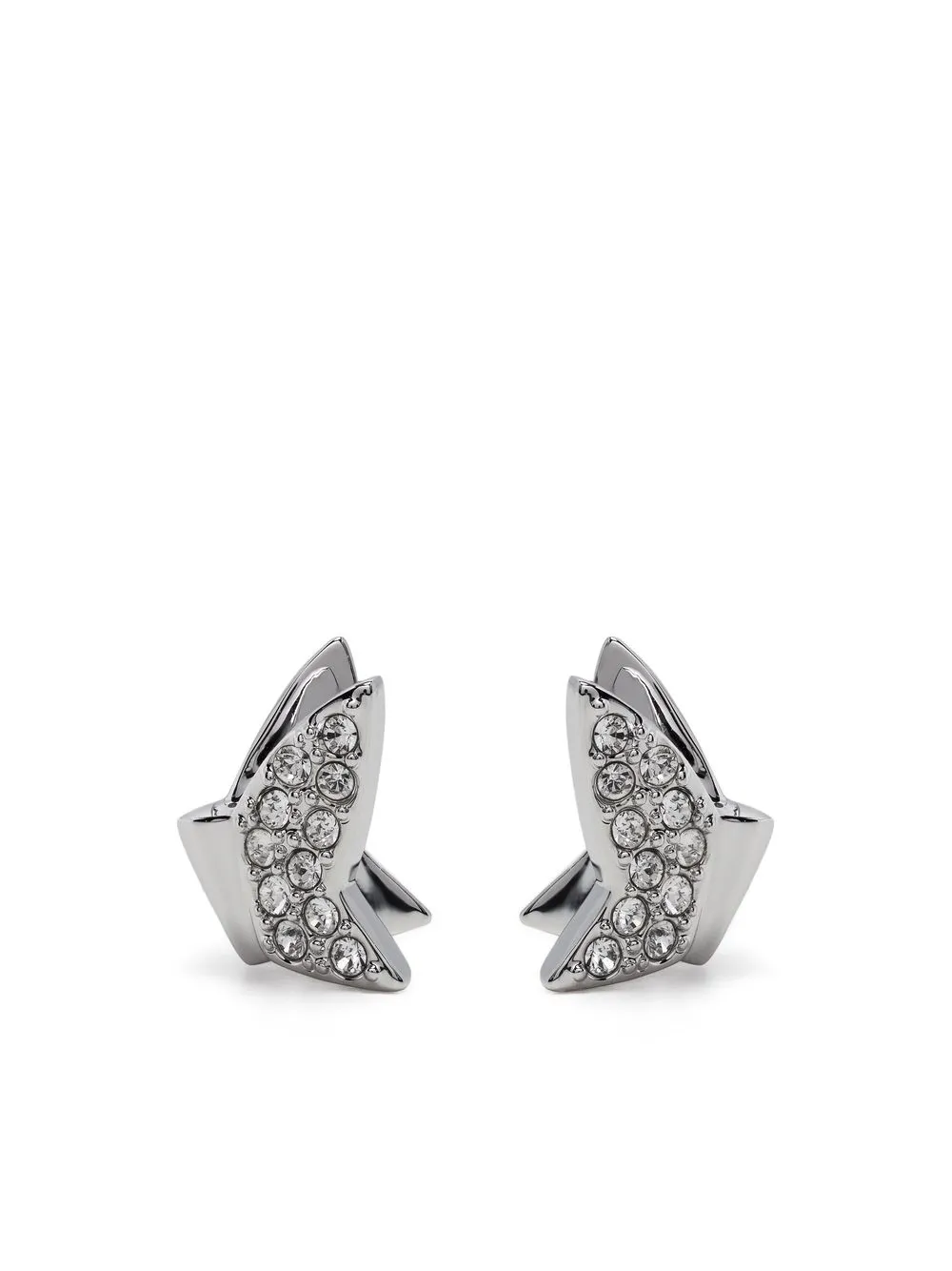 

Swarovski Lilia crystal-embellished stud earrings - Silver